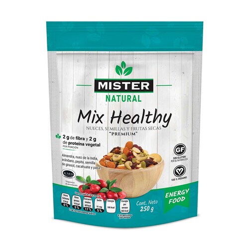  Mix Healthy 250 Grs Mister Alimentos
