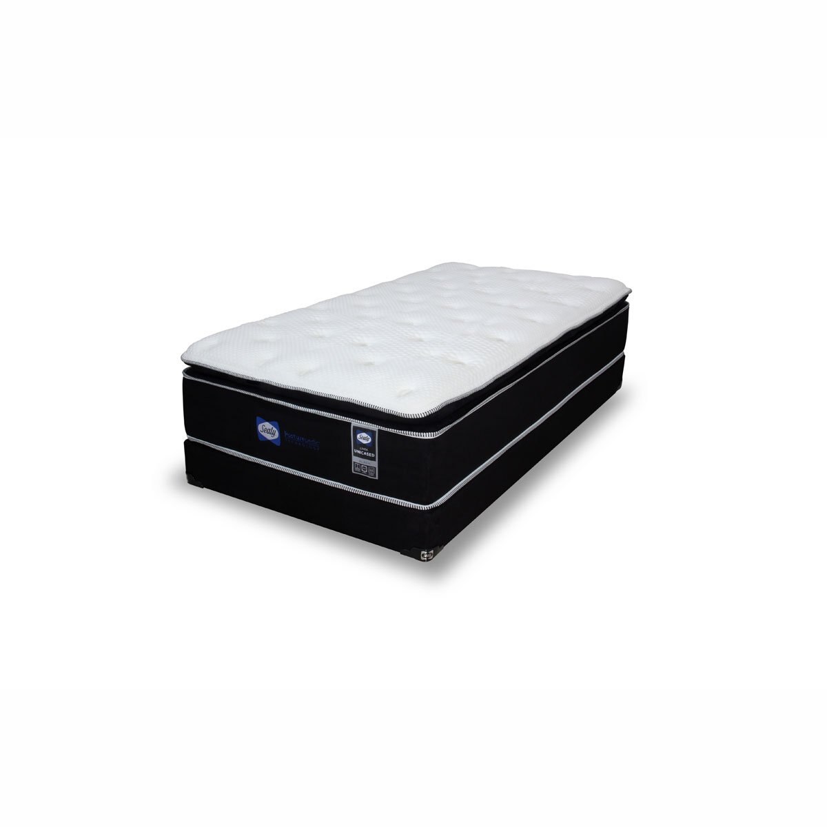 Juego de Colchón Y Box Individual Black Sealy