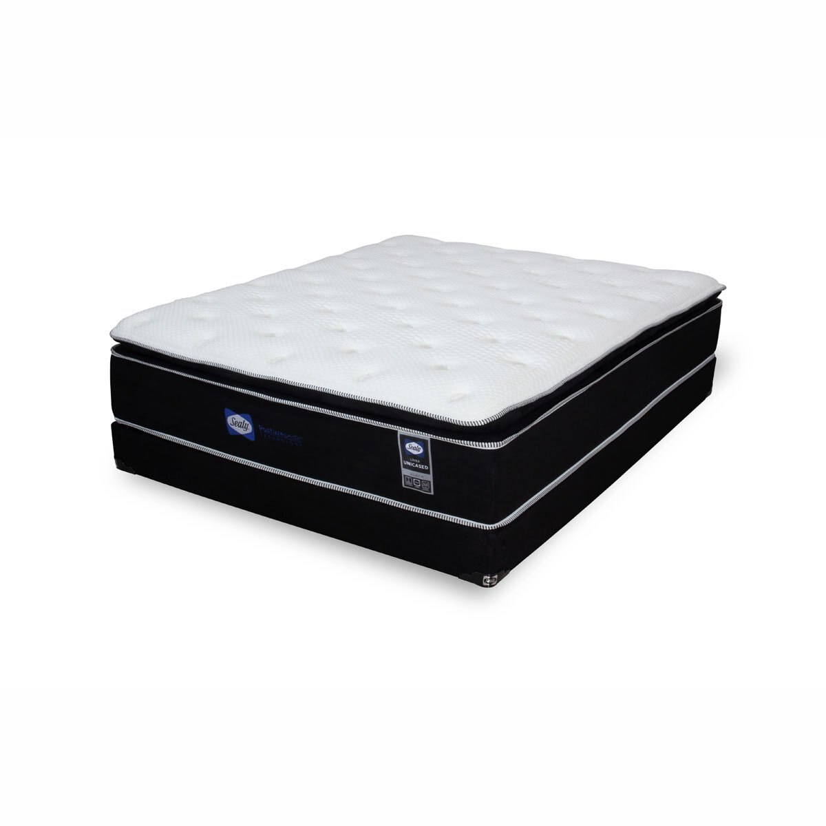 Juego de Colchón Y Box Queen Size Black Sealy