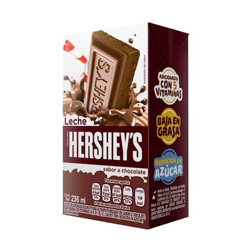 Malteada Saborizada Chocolate Hersheys 236 Ml