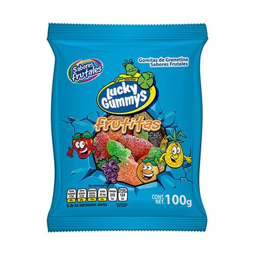 Gomitas Frutitas Lucky Gummys Lucky Gummys 100 Grs