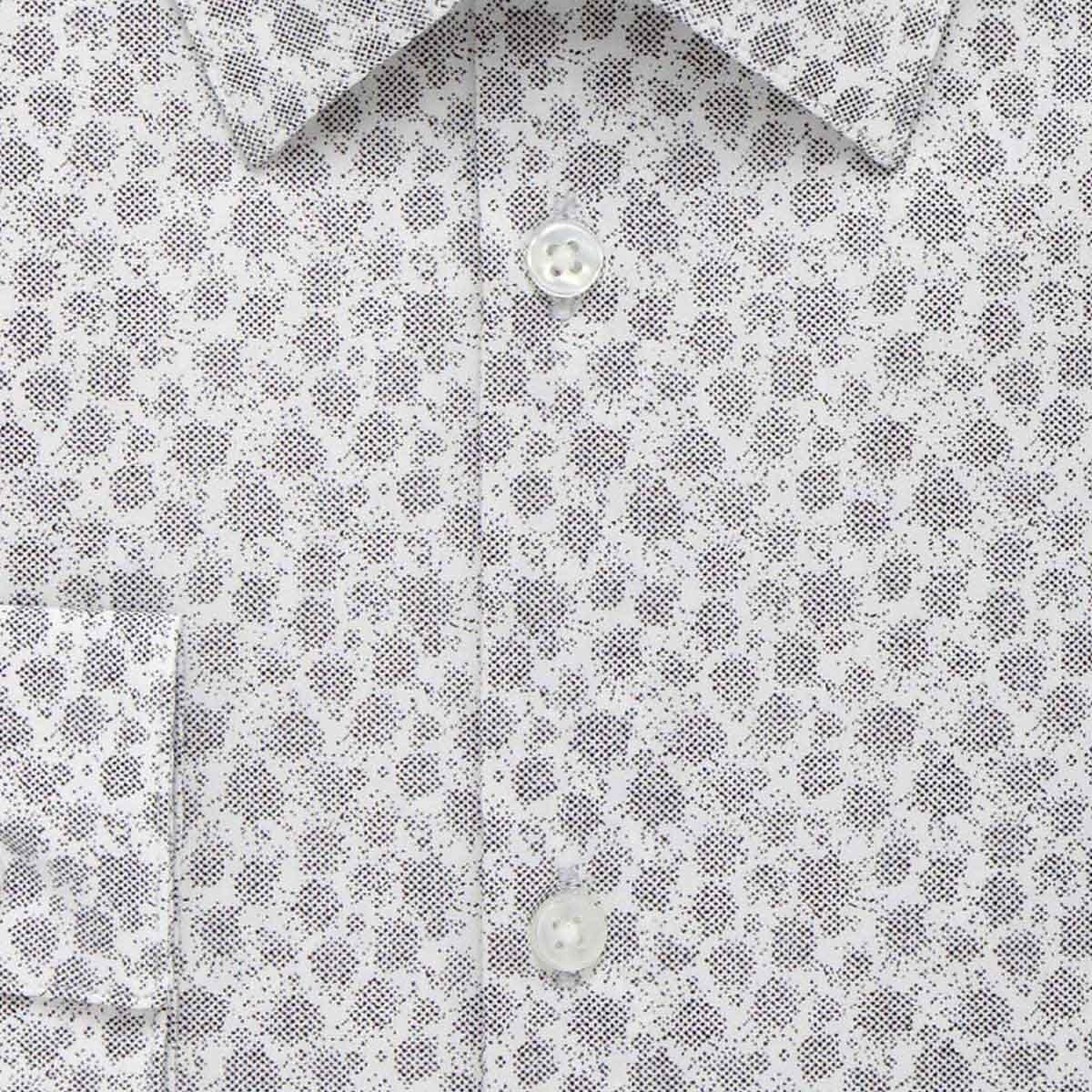 Camisa de Vestir para Caballero Calvin Klein Extra Slim Fit Negro Combinado