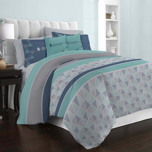 Paquete para Cama Eduardo Royal Polo Club - Matrimonial / Queen Size