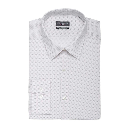 Camisa de Vestir para Caballero Van Heusen Slim Blanco Combinado