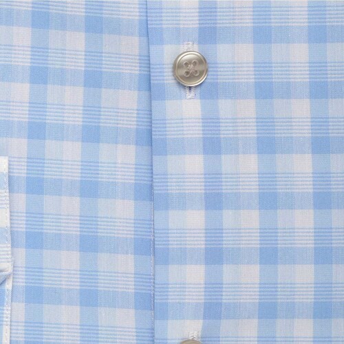 Camisa de Vestir para Hombre Van Heusen Slim Azul Combinado