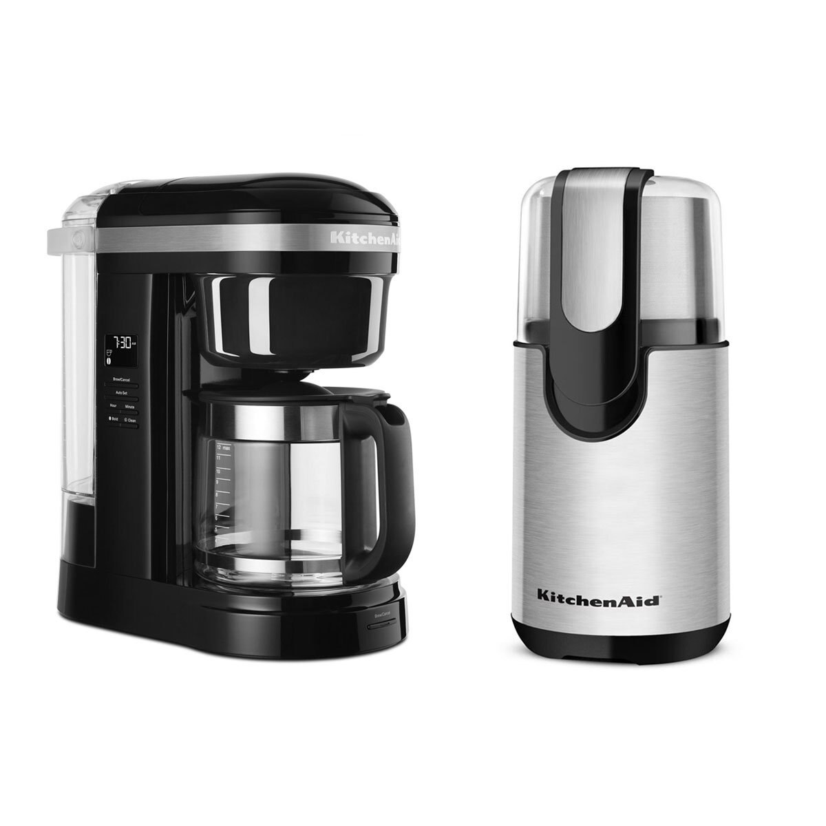 Cafetera Y Molino de Cuchillas Negra Kitchen Aid