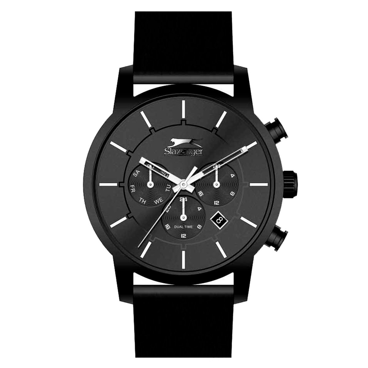 Reloj para Caballero Slazenger de Piel Negro