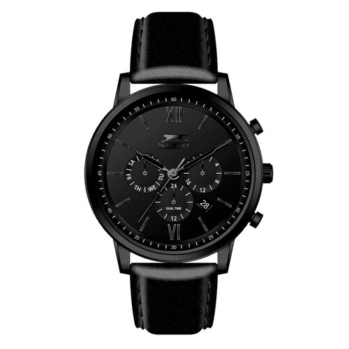 Reloj para Caballero Slazenger de Piel Negro