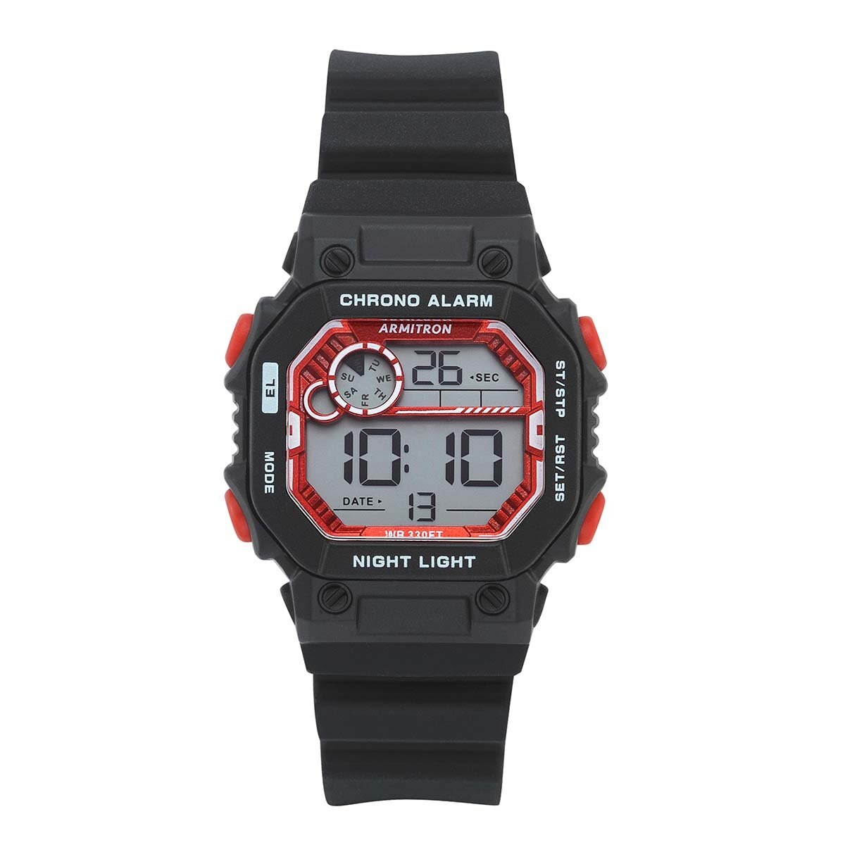 Reloj para Caballero Armitron de Silicon Negro