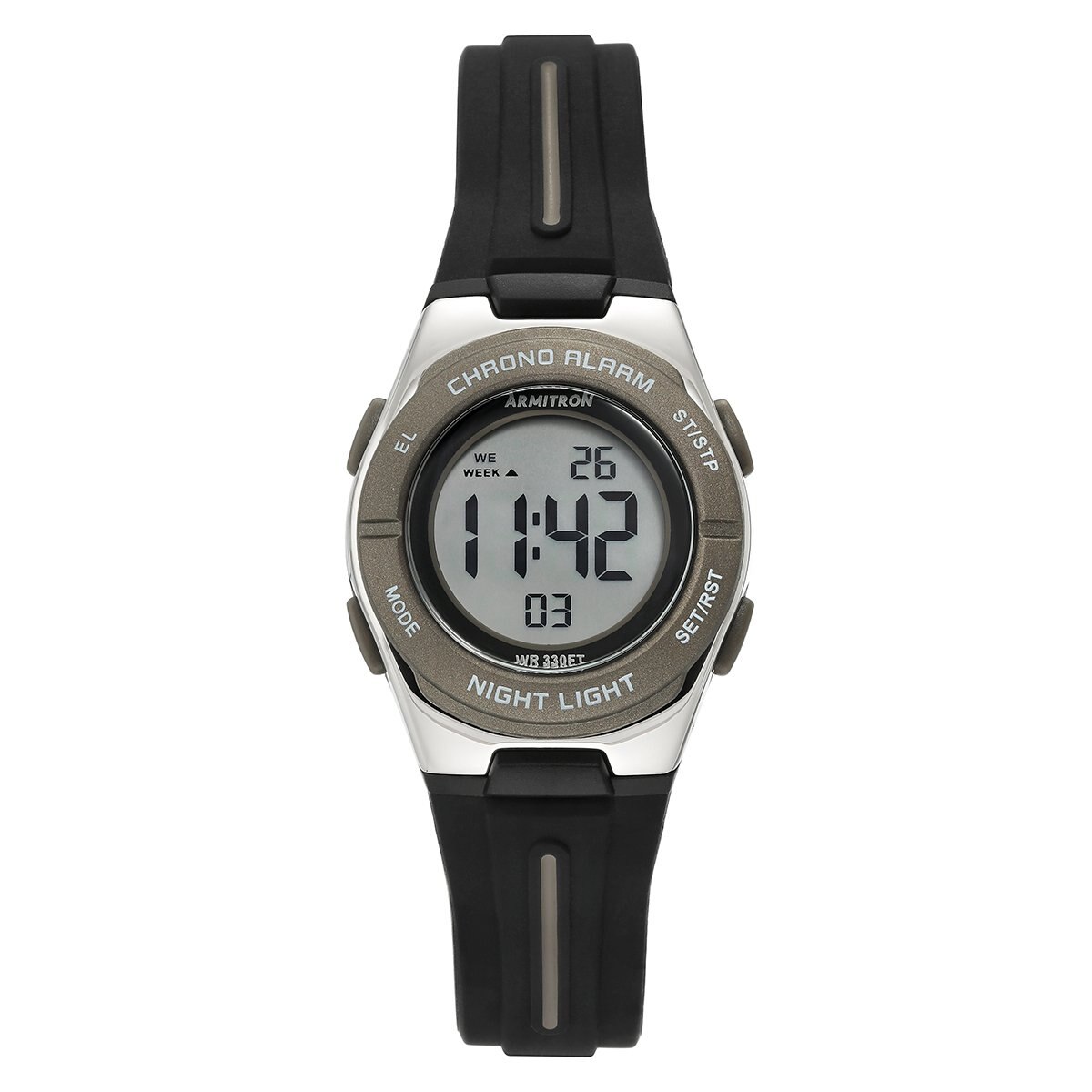 Reloj para Caballero Armitron de Silicon Negro