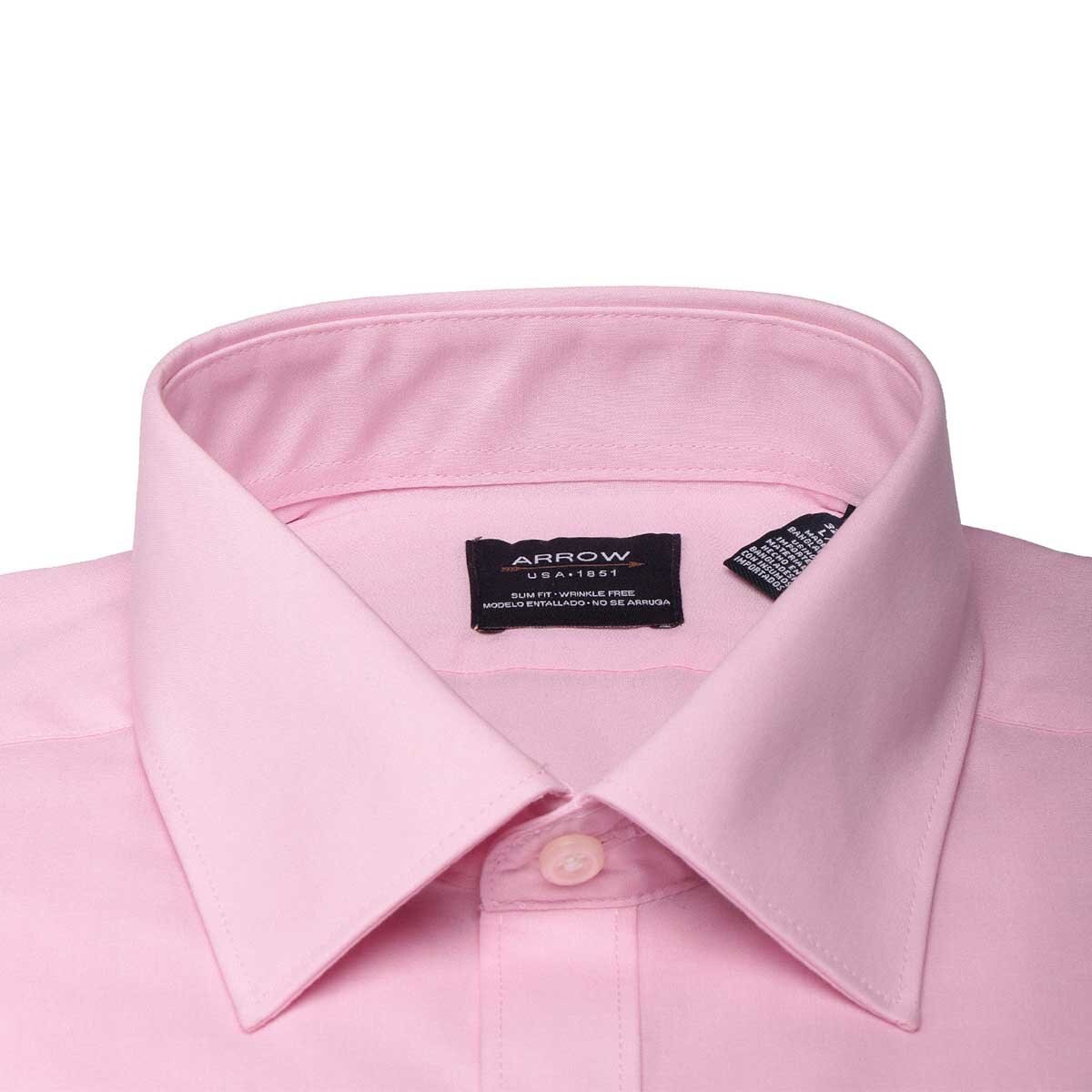 Camisa de Vestir para Caballero Arrow Slmfit Rosa