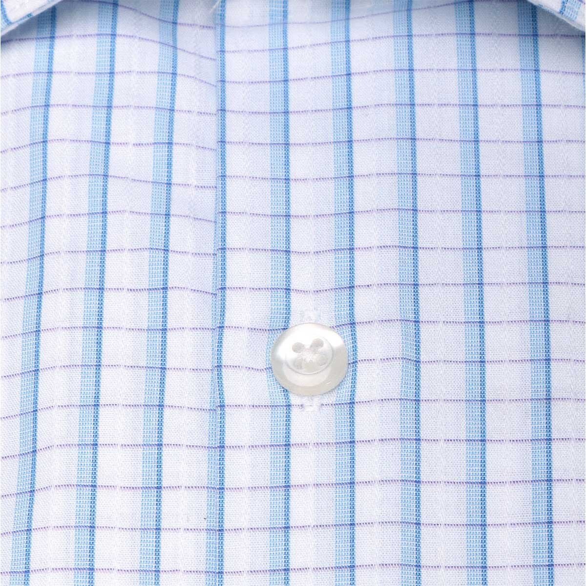 Camisa de Vestir para Caballero Van Heusen Blanco Combinado