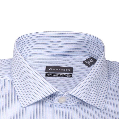Camisa de Vestir para Caballero Van Heusen Blanco Combinado