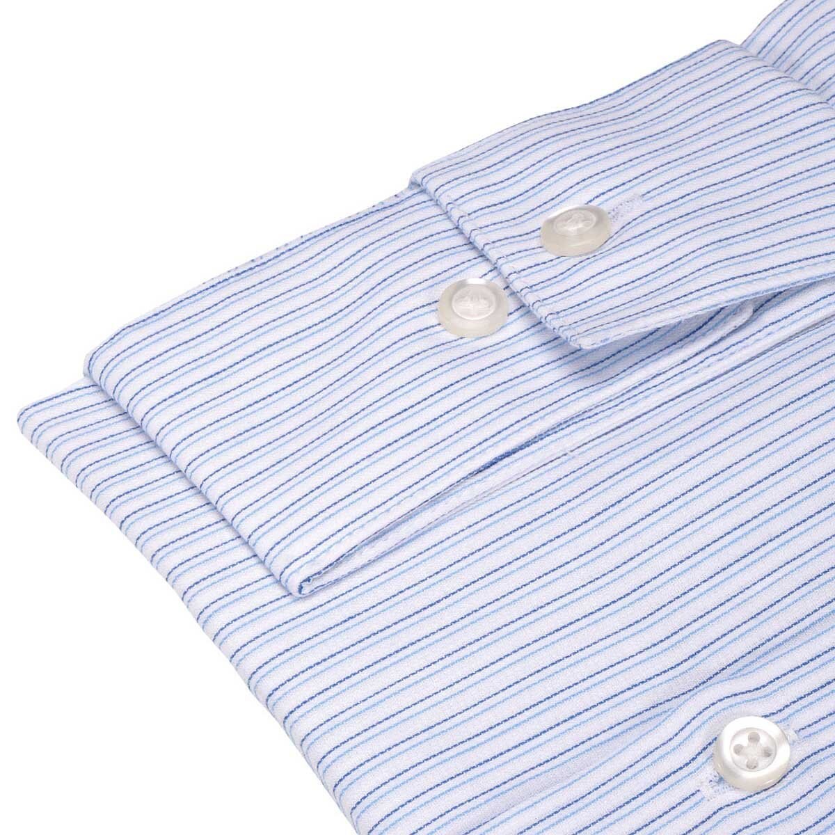 Camisa de Vestir para Caballero Van Heusen Blanco Combinado
