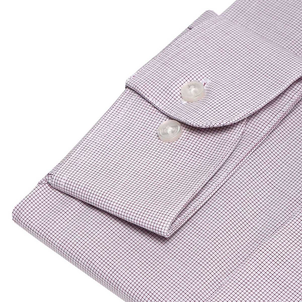 Camisa de Vestir para Caballero Calvin Klein Slim Fit Steel Morado Combinado