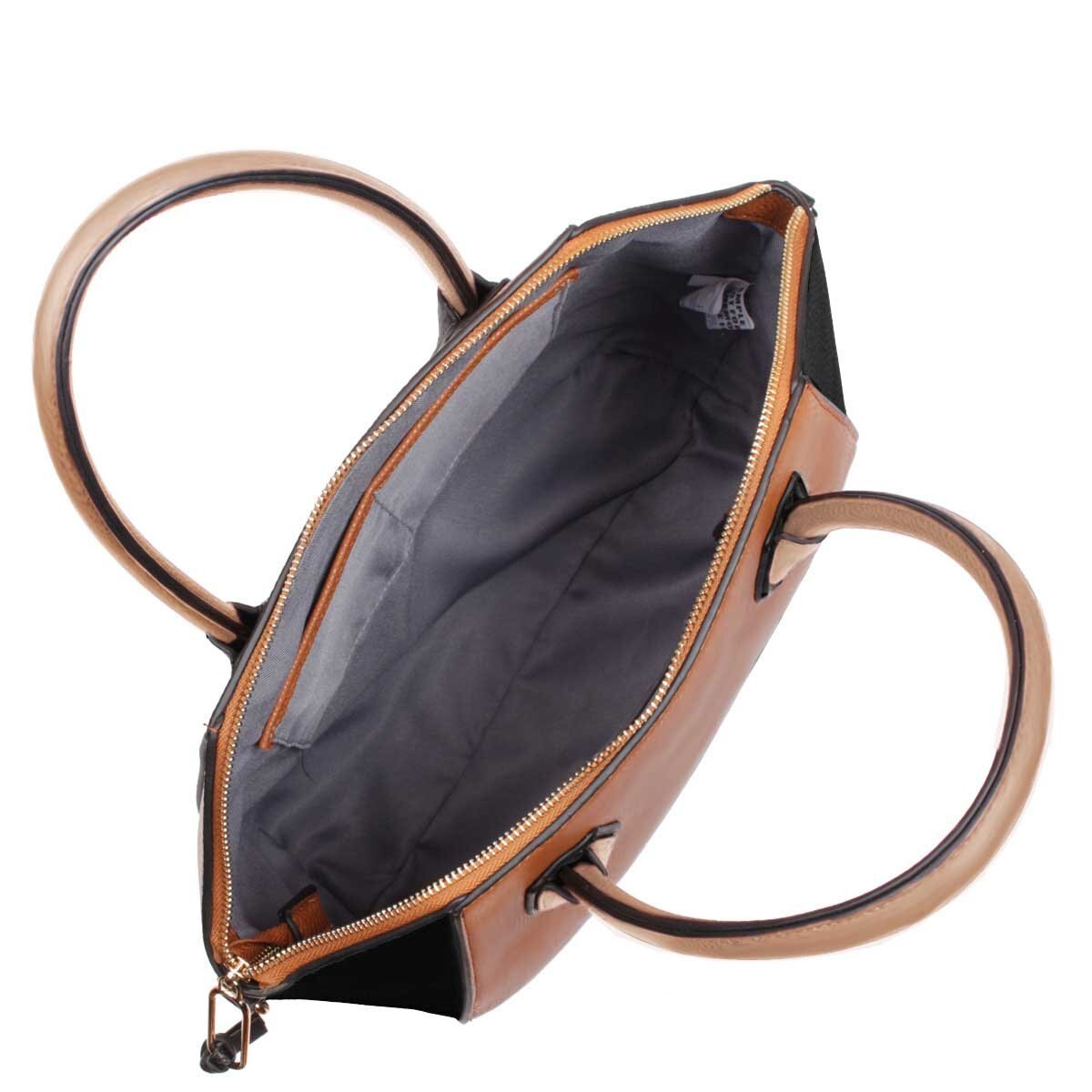 Bolso Cognac/arena Lily & Ivy