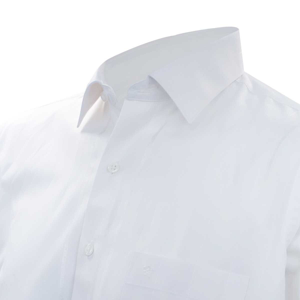 Camisa de Vestir Lisa Blanca para Caballero Manchester