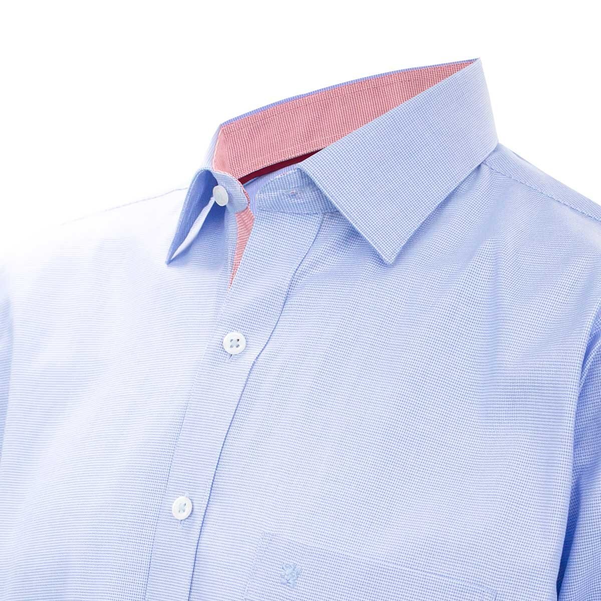 Camisa de Vestir Azul para Caballero Manchester