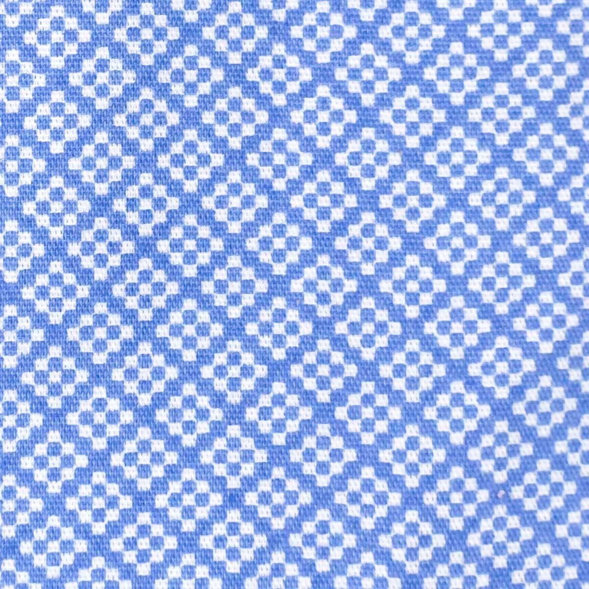Camisa de Vestir con Estampado Azul para Caballero Manchester
