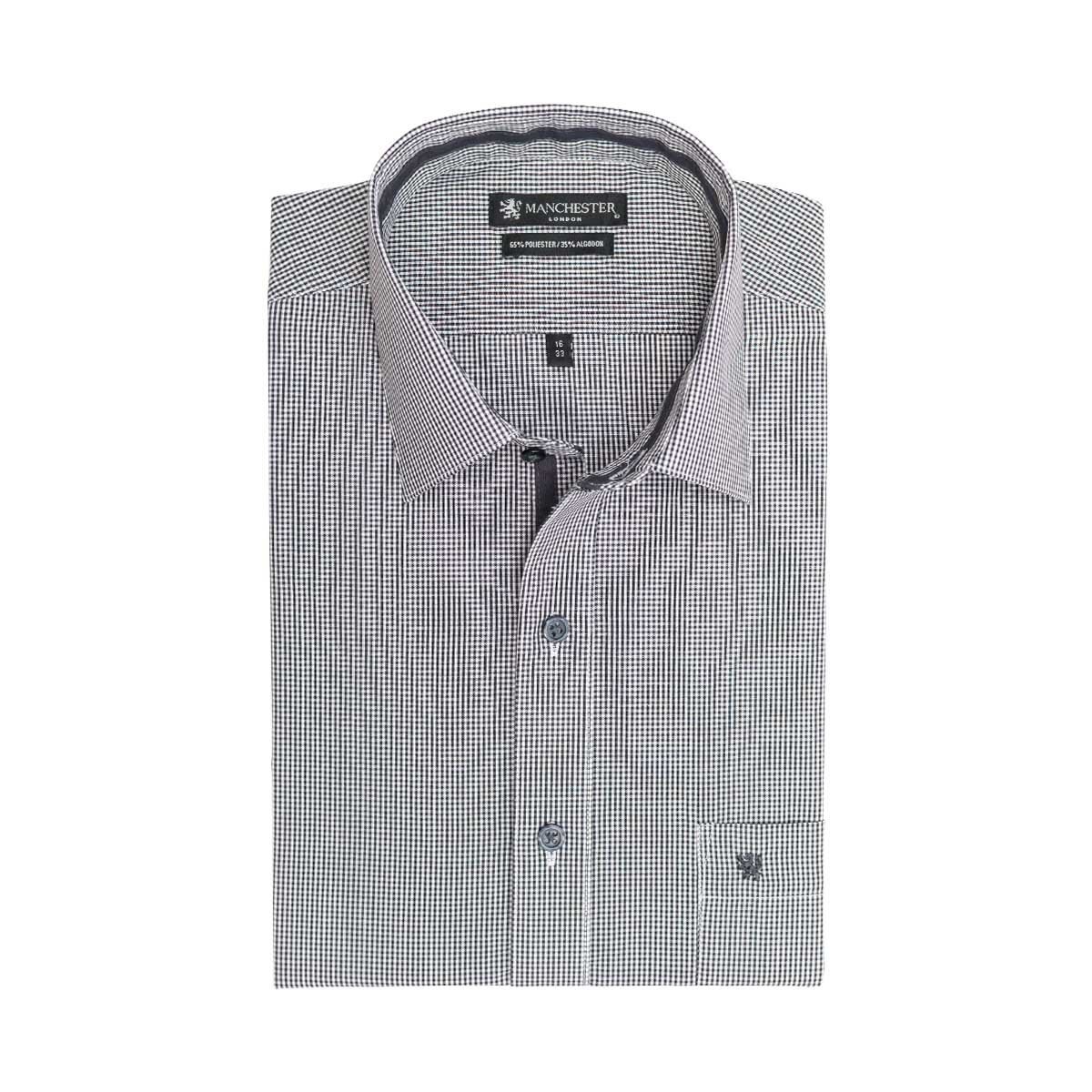 Camisa de Vestir a Cuadros para Caballero Manchester