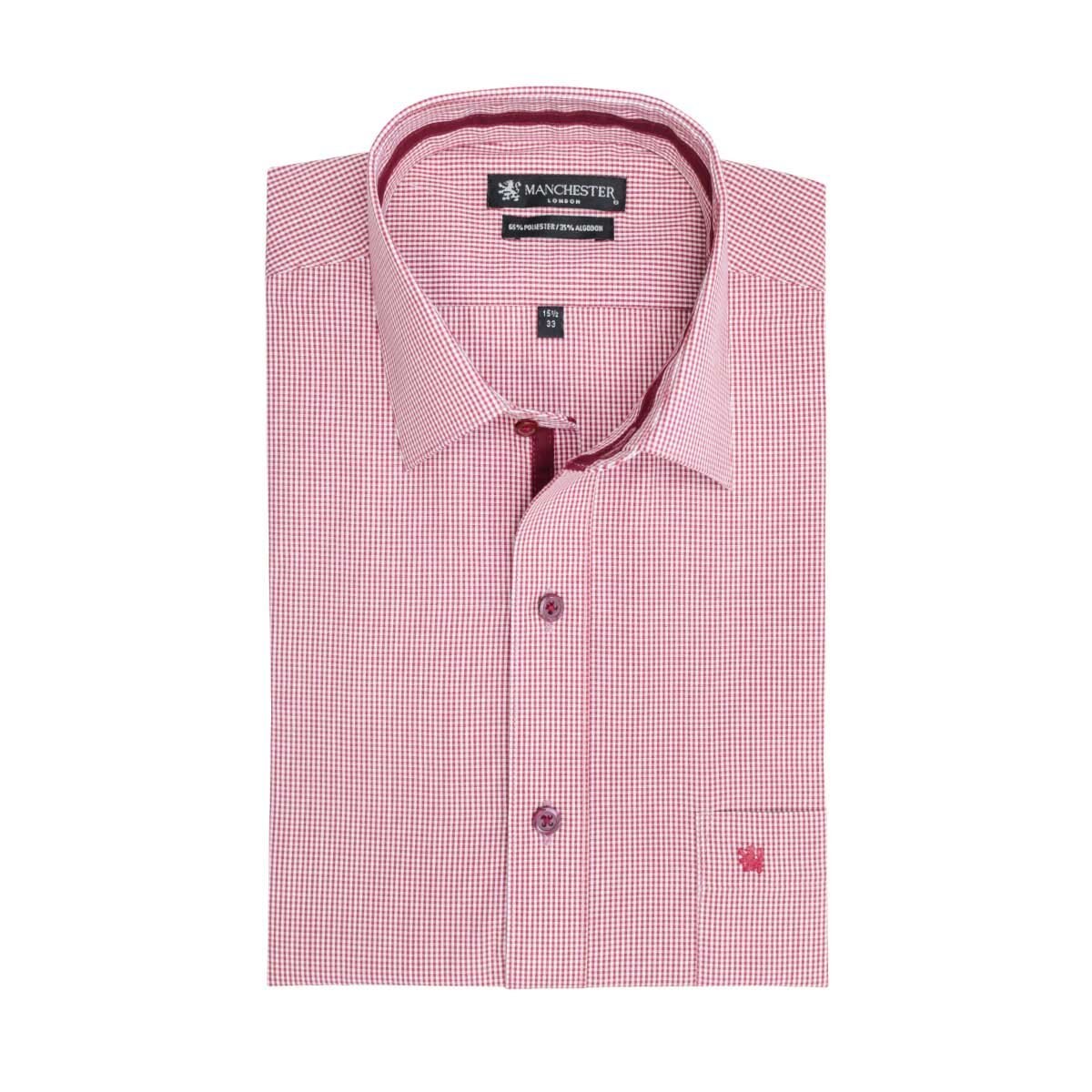 Camisa de Vestir a Cuadros para Caballero Manchester