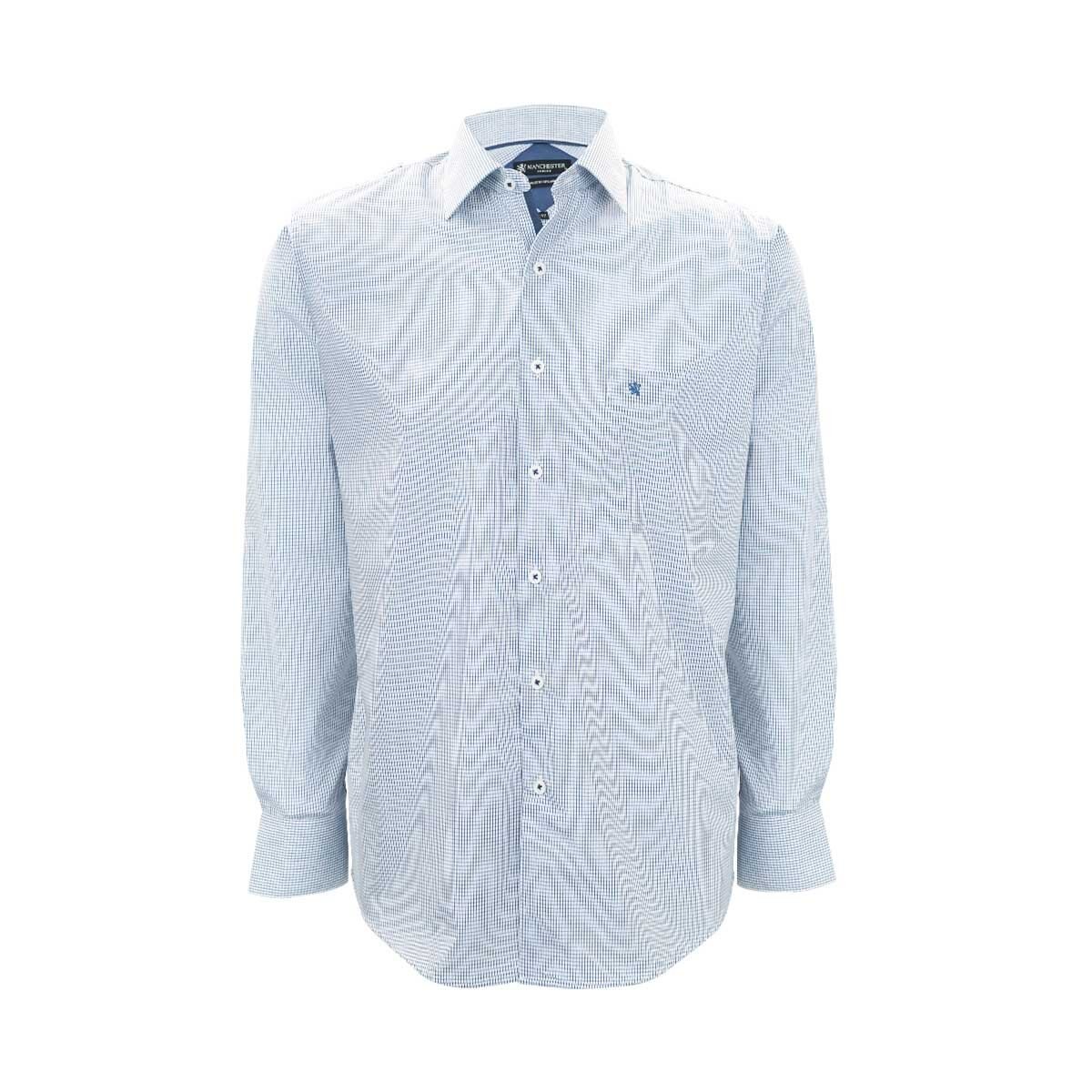Camisa de Vestir a Cuadros para Caballero Manchester