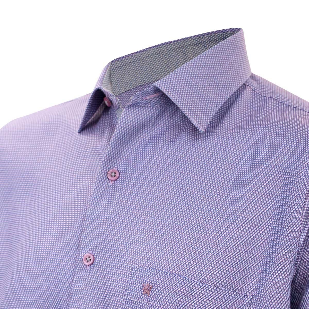 Camisa de Vestir Lila para Caballero Manchester