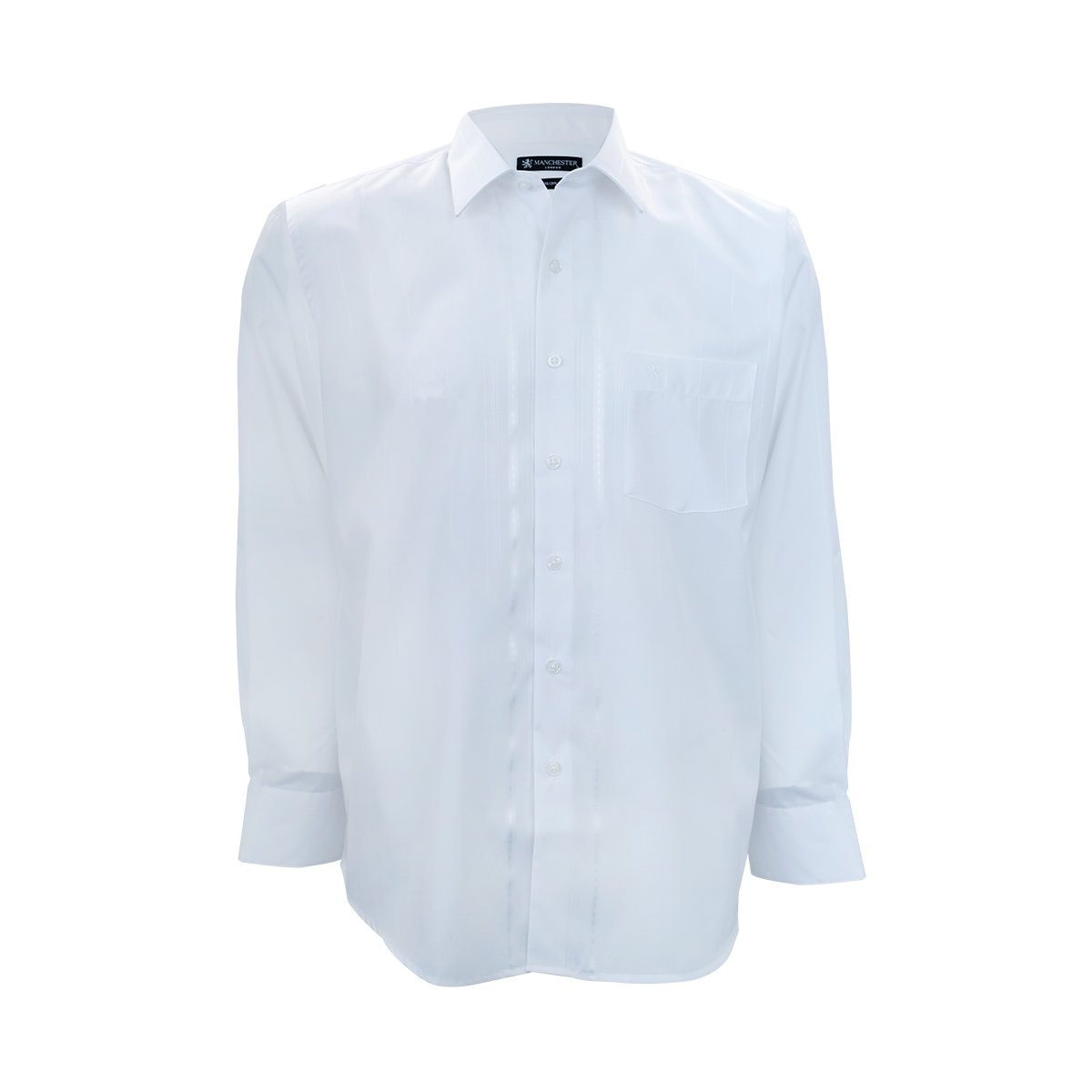 Camisa de Vestir Lisa Blanca para Caballero Manchester