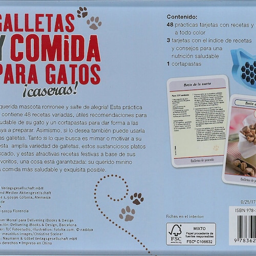 Galletas Y Comida para Gatos (Cajas Metálicas) Ngv