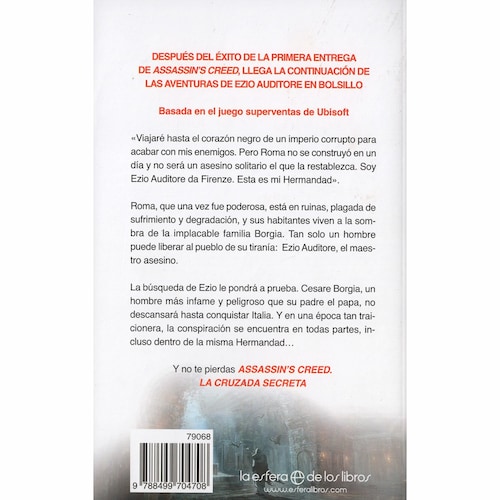 Assassin's Creed Ii.la Hermandad(Bolsillo) la Esfera de los Libros
