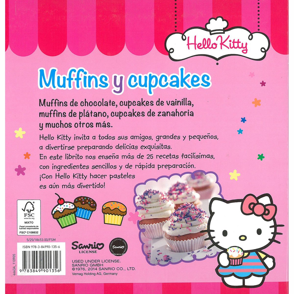 Muffins Y Cupcakes Hello Kitty Ngv Libro Sears