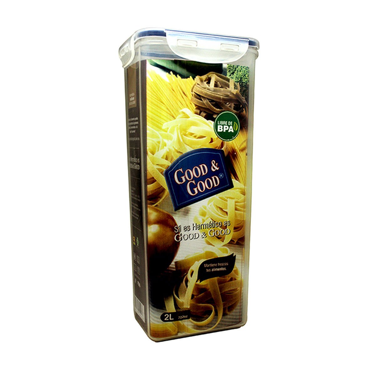 Hermético Rectangular 2 L Good & Good