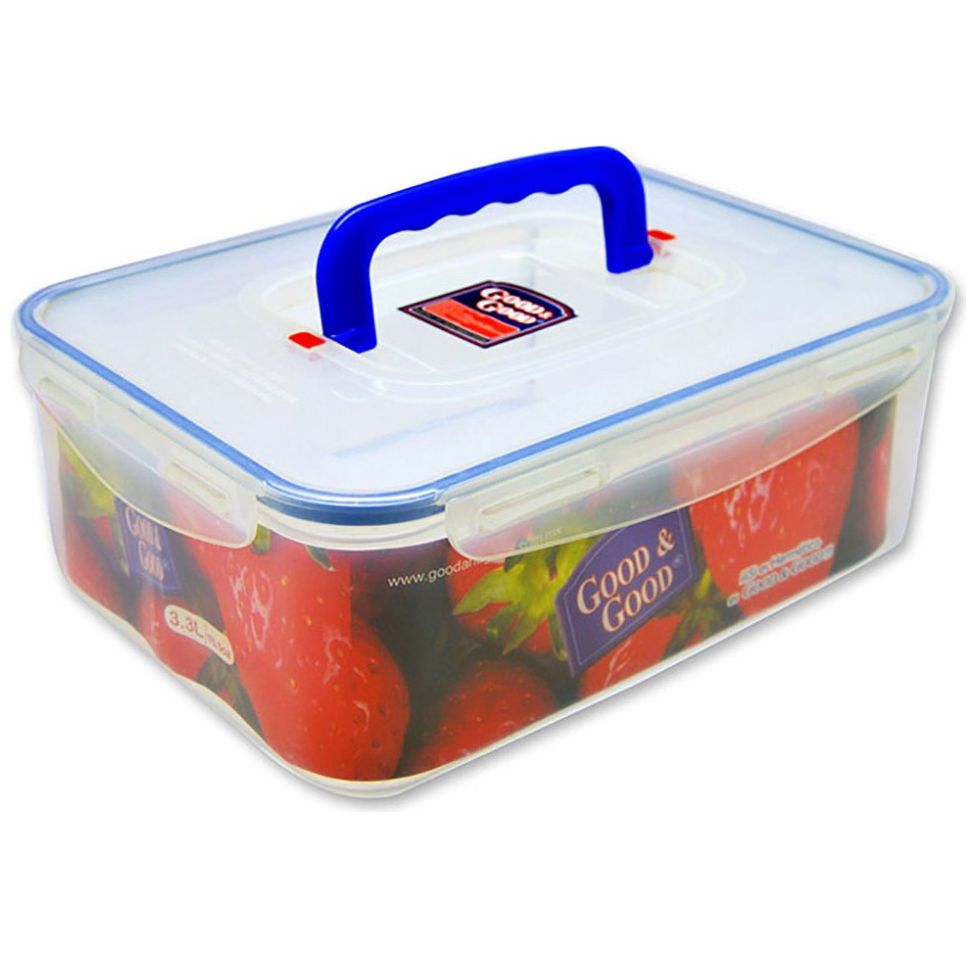 Hermético Rectangular 3.3 L Good & Good