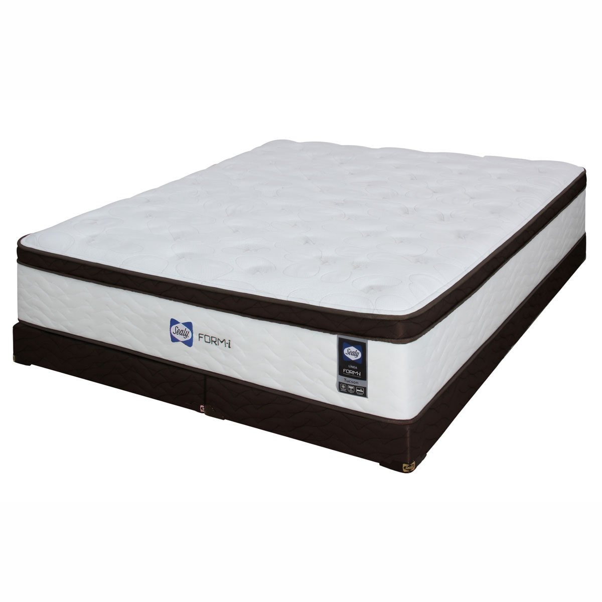 Juego de Colchón Y Box King Size Tucson Sealy