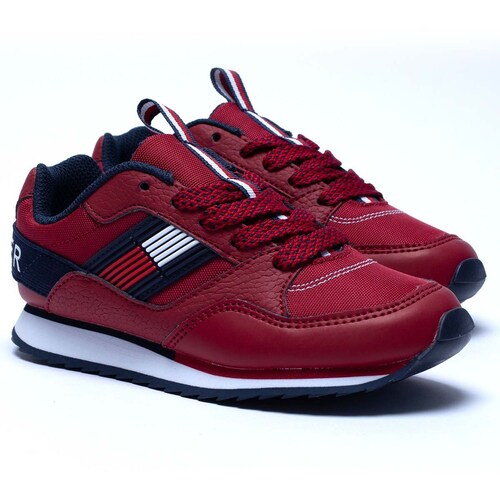 Tenis Rojo Tommy Hilfiger para Niño