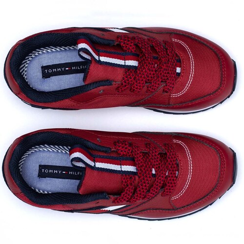 Tenis Rojo Tommy Hilfiger para Niño