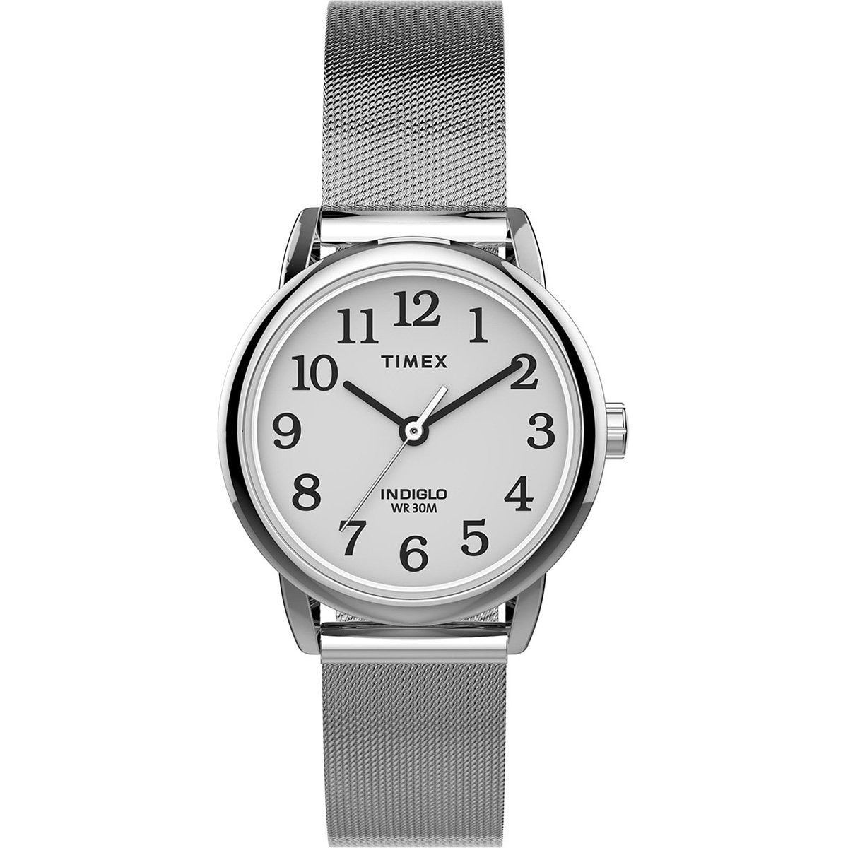 Reloj best sale timex plateado