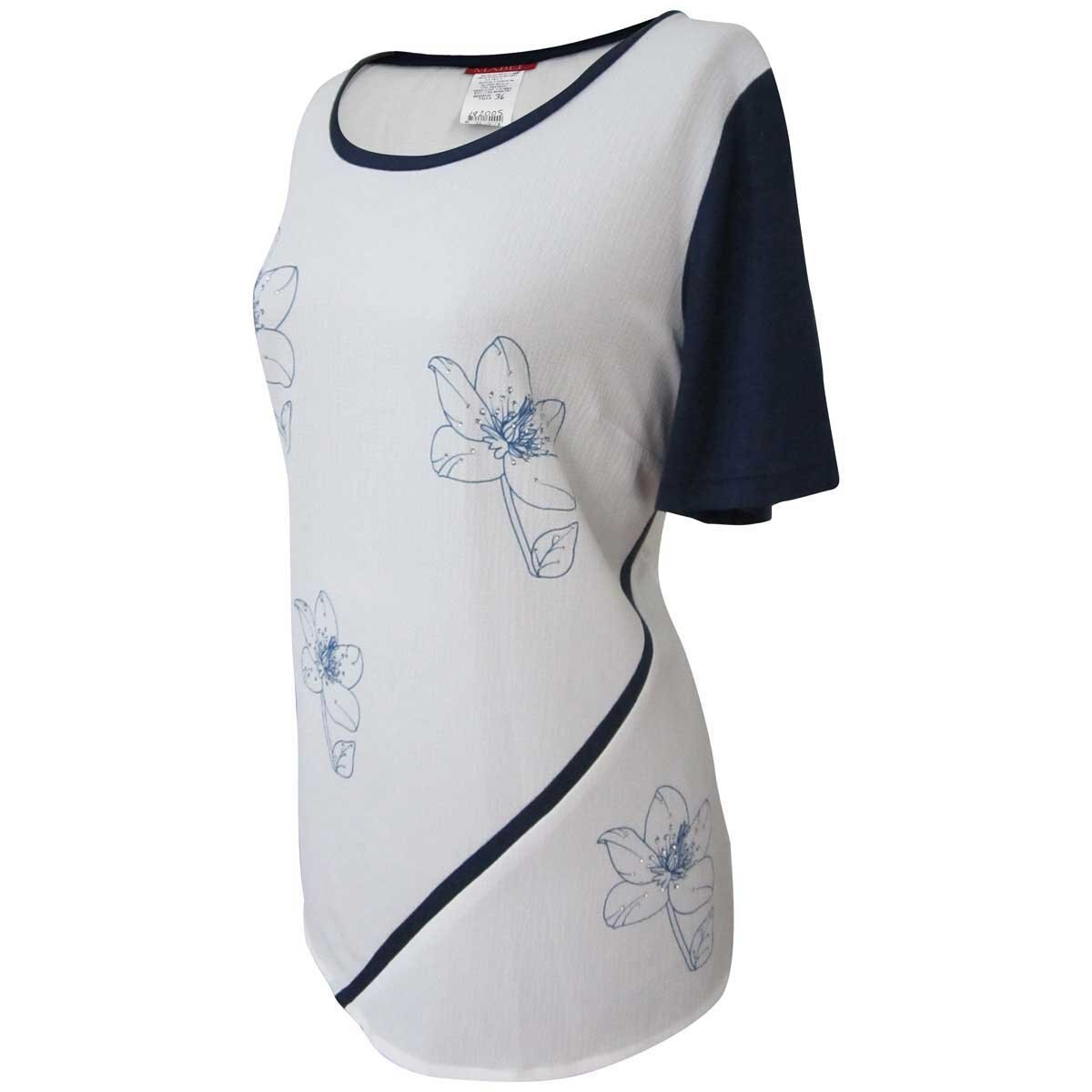 Blusa Combinada Manga Corta Mabel