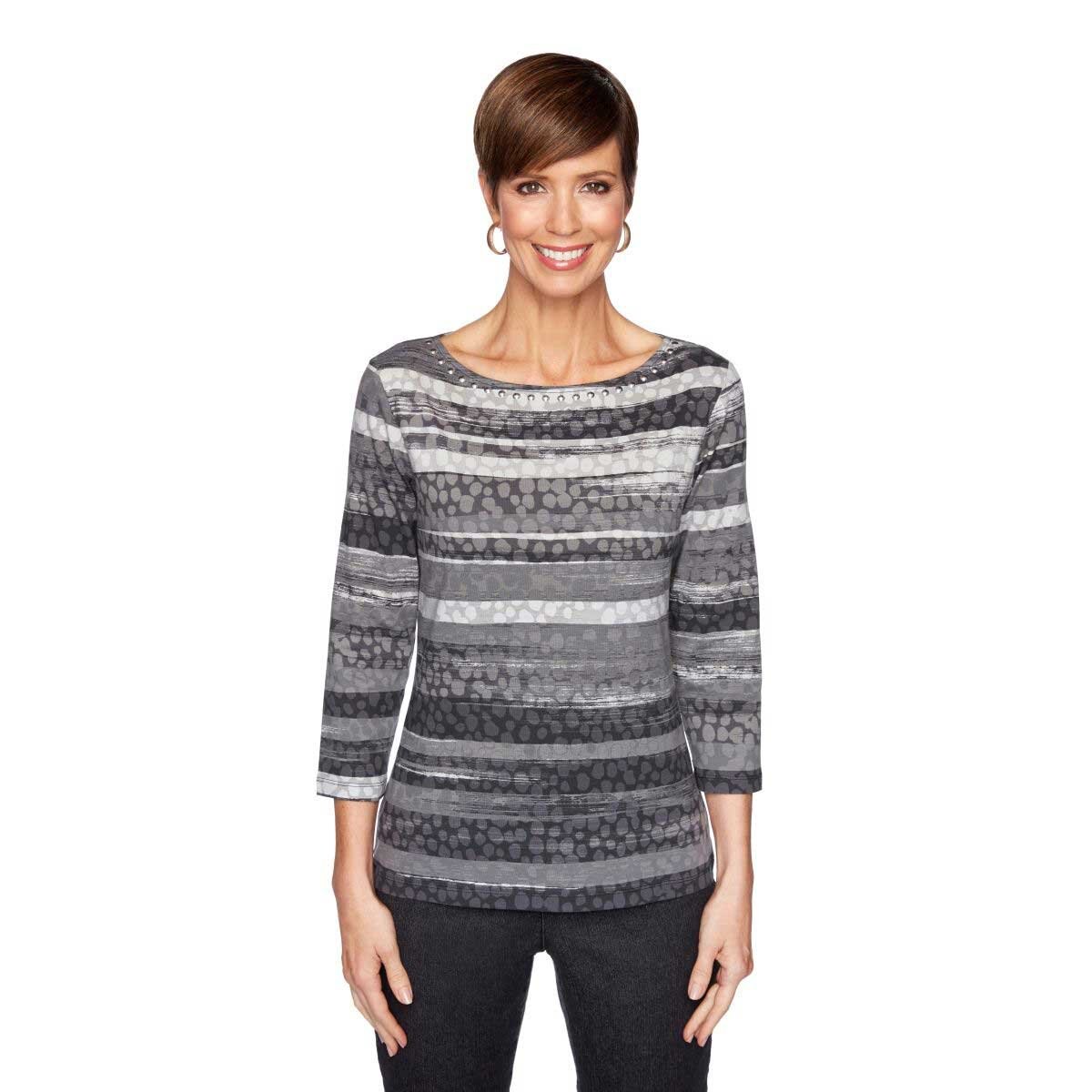 Blusa Estampada Ruby Rd para Dama