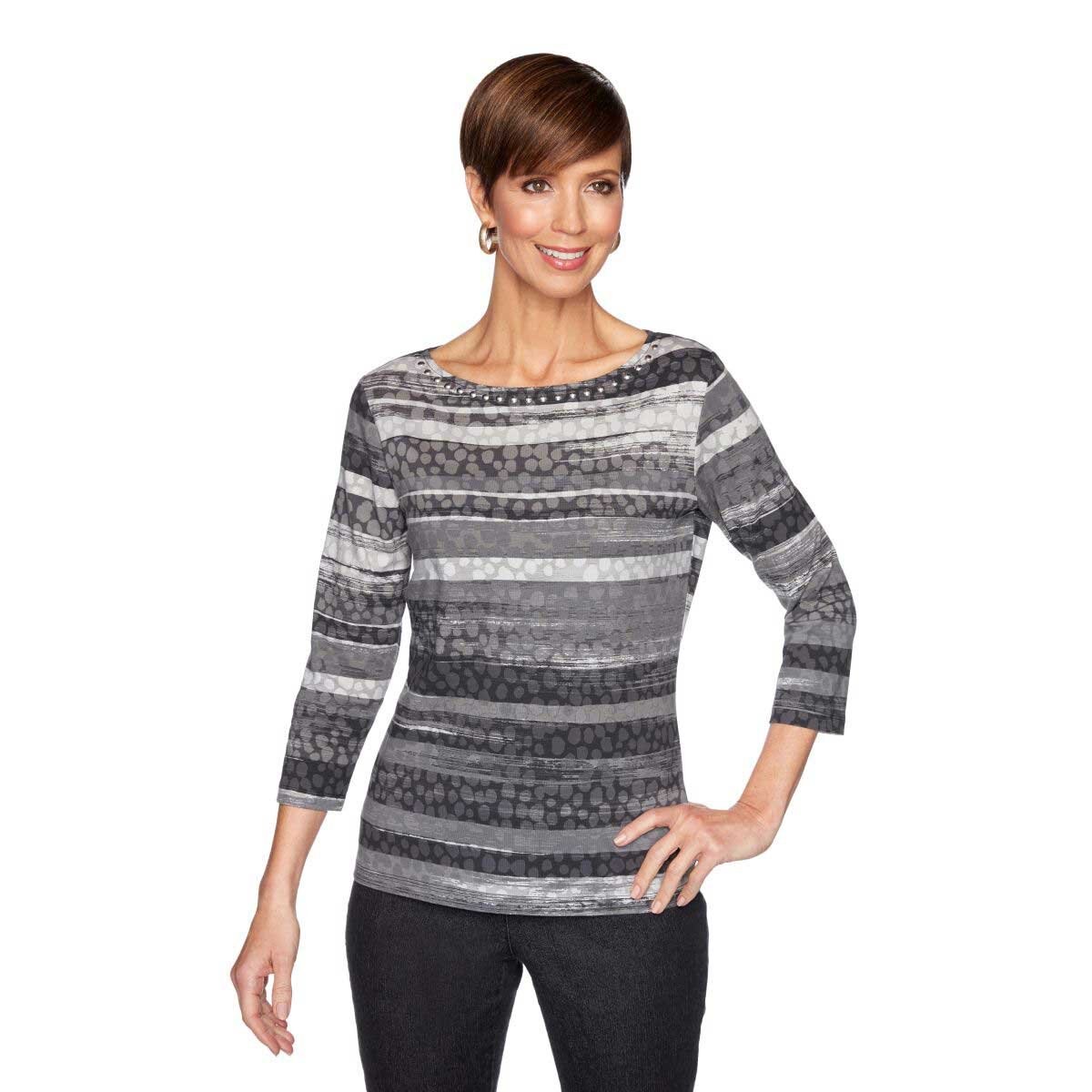 Blusa Estampada Ruby Rd para Dama