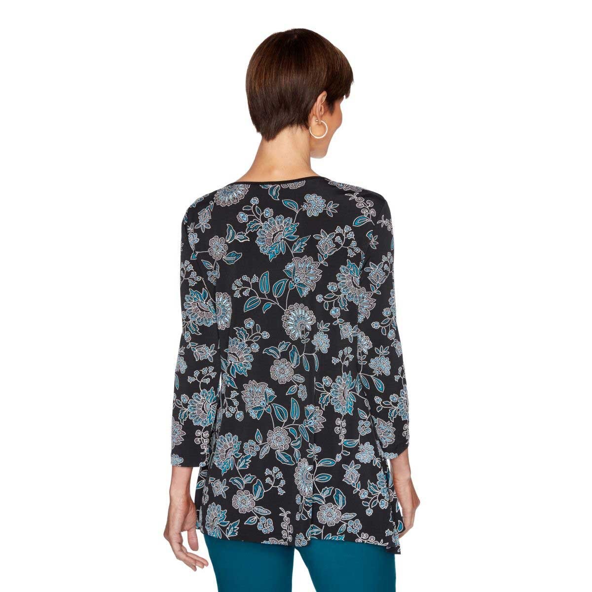 Blusa Estampada Ruby Rd para Dama