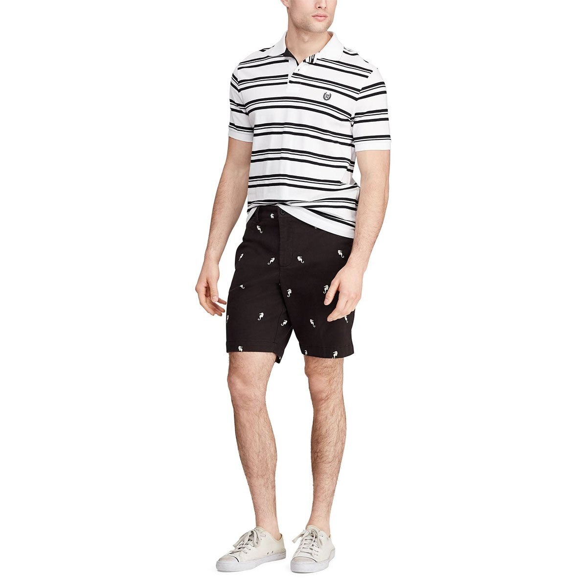 Bermuda para Caballero Slim Sin Pinza Diseño Chaps