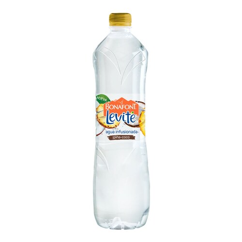 Agua Infusionada con Toque Sabor Piña Coco 1.5 L. Levité