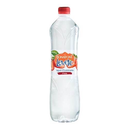 Agua Infusionada con Toque Sabor Fresa 1.5 L. Levité