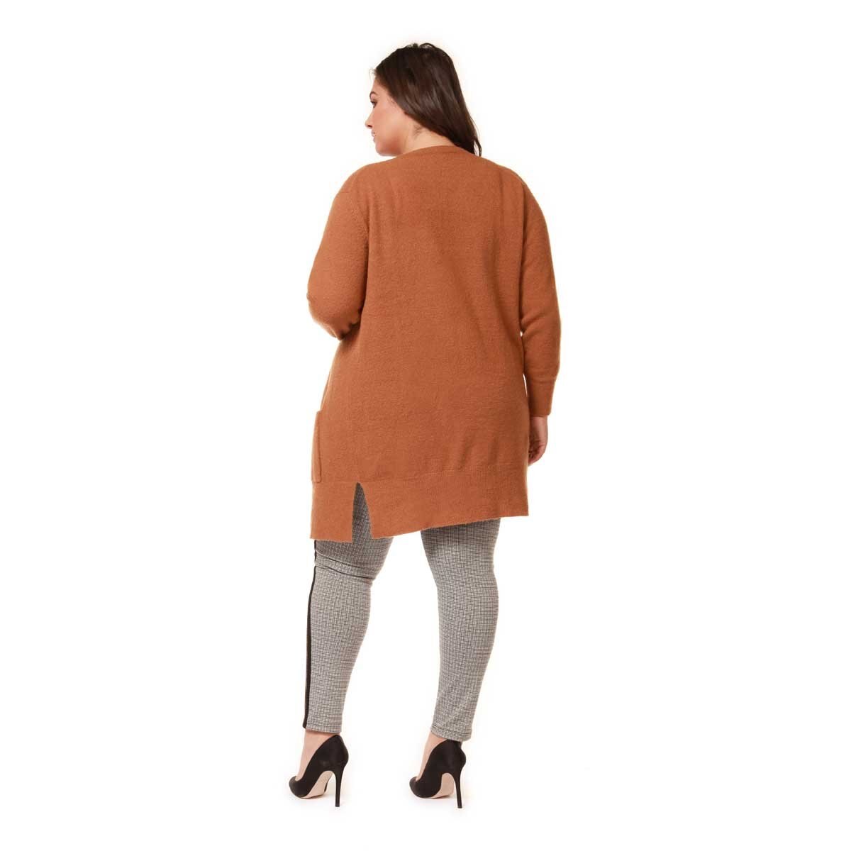Cardigan Manga Larga Dex Plus