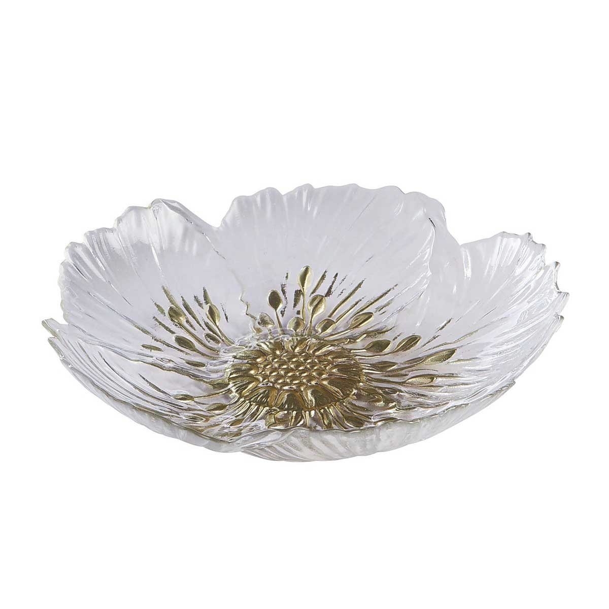 Bowl de Servicio Glass Floral Gde - Pier 1 Imports