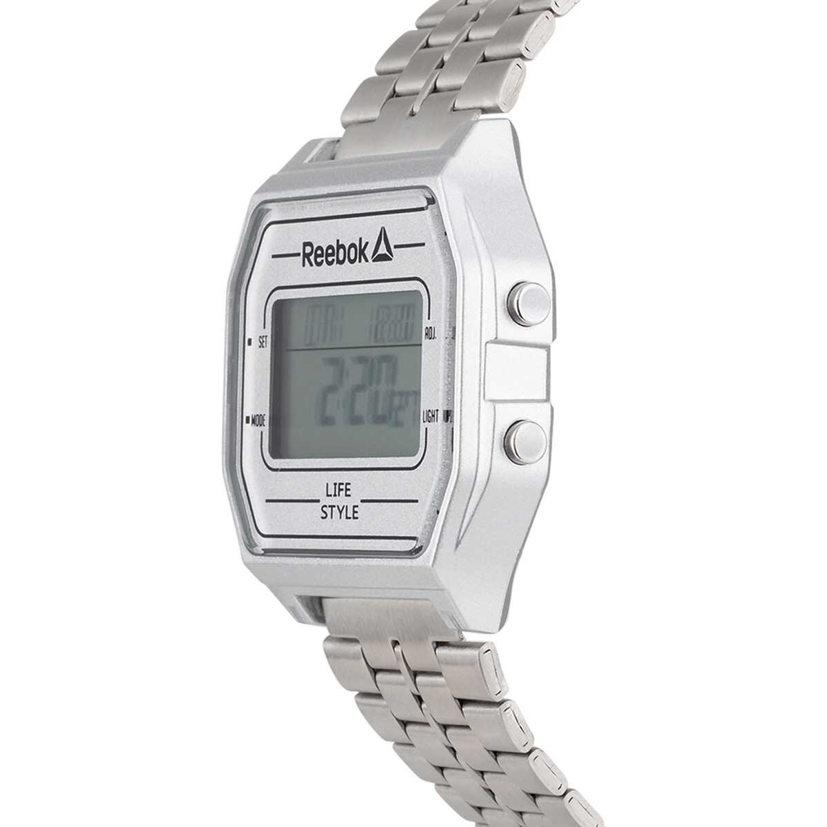 Set Box de Reloj Y Correa Plata Reebok para Caballero