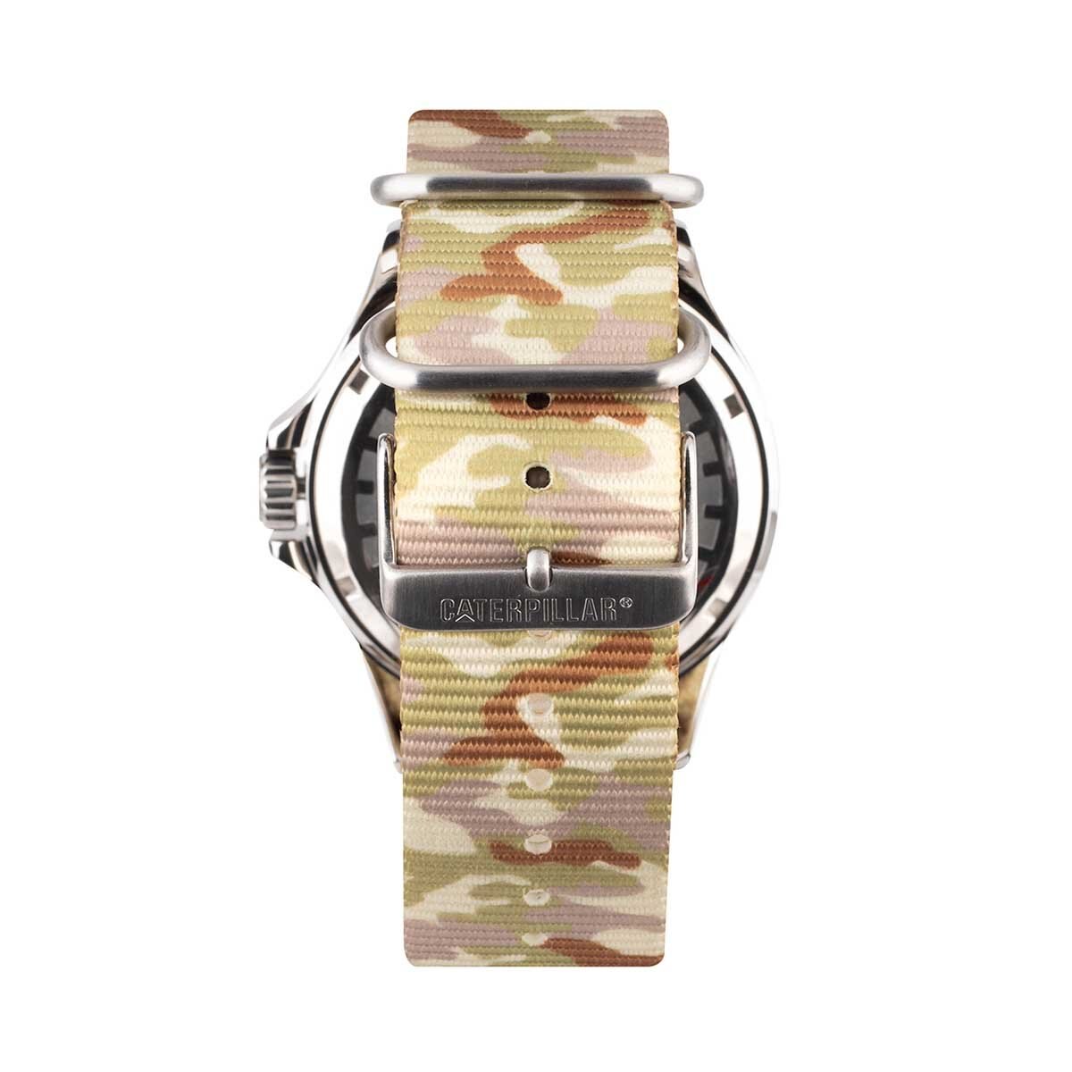 Set Box de Reloj y Brazalete Verde Claro Caterpillar para Caballero