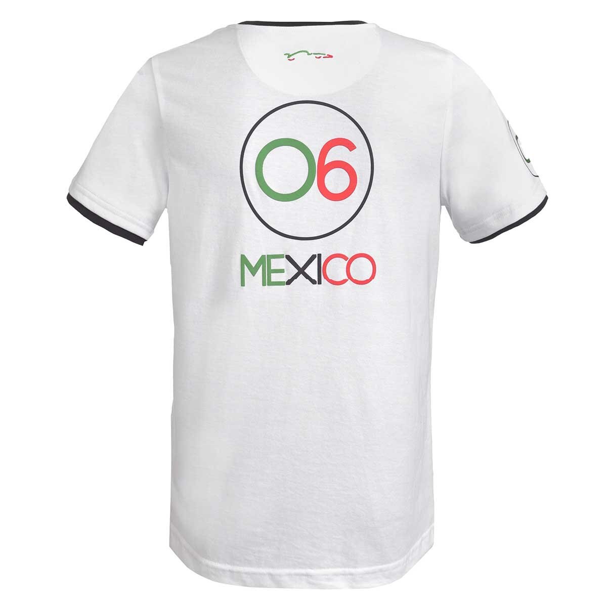 Playera Blanca Pole Position para Caballero