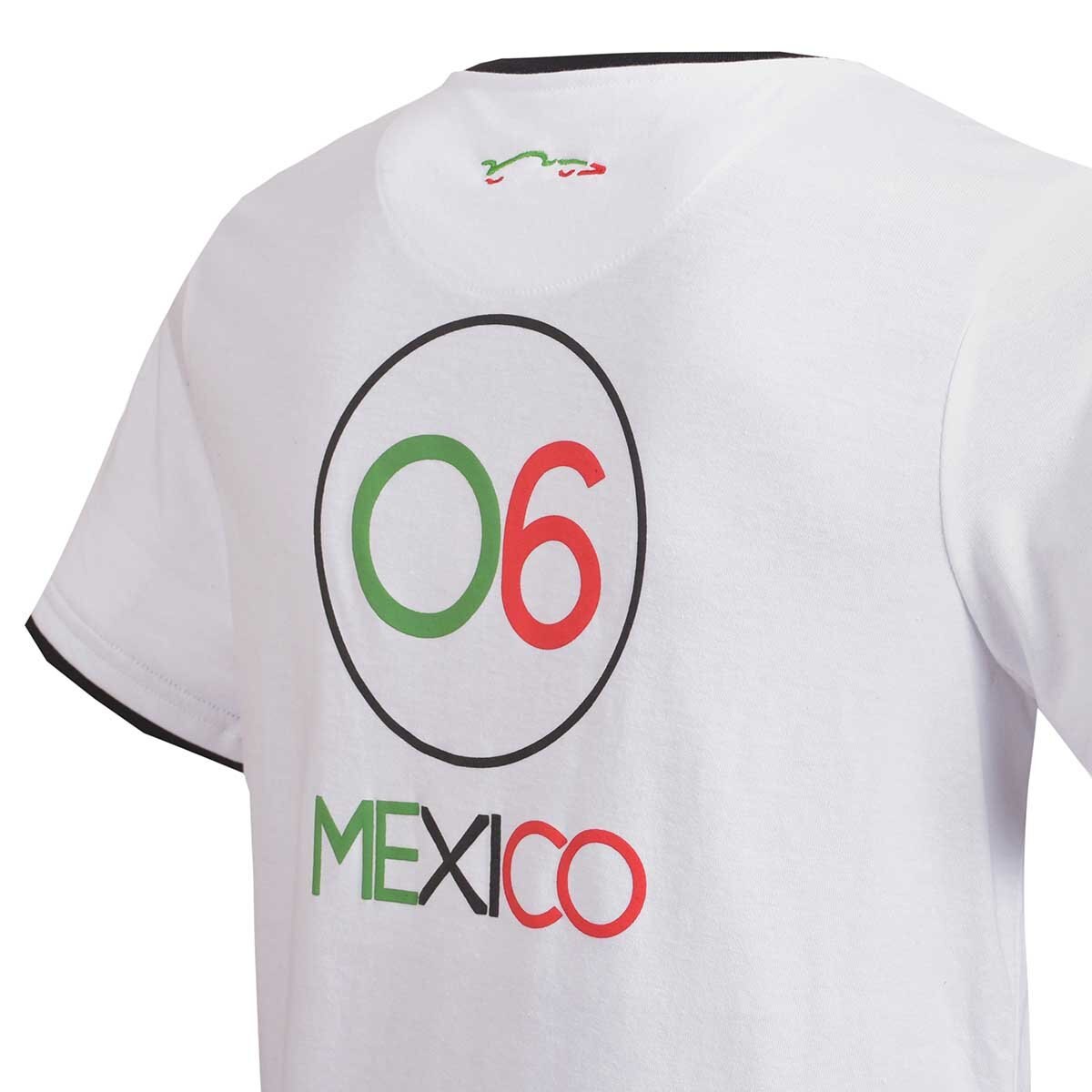 Playera Blanca Pole Position para Caballero